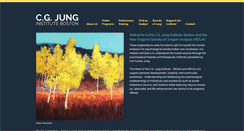 Desktop Screenshot of cgjungboston.com